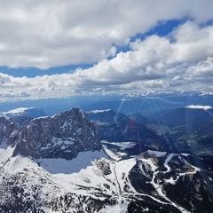 Verortung via Georeferenzierung der Kamera: Aufgenommen in der Nähe von 38032 Canazei, Trentino, Italien in 3700 Meter